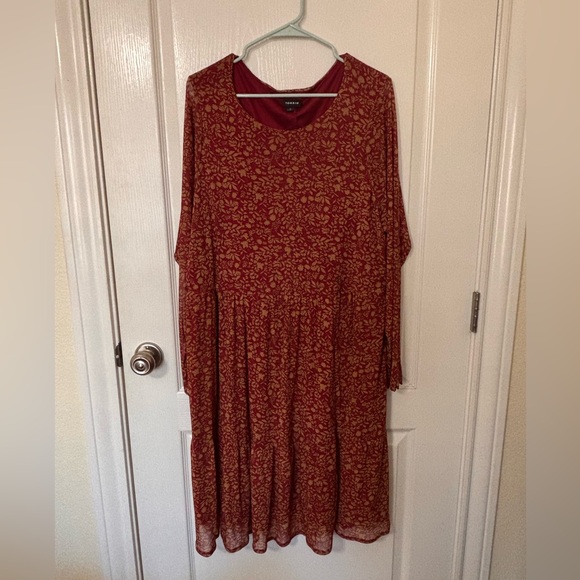 Torrid Ruffled Mesh Dress - Picture 3 of 5